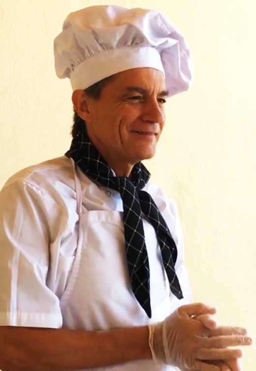 Chef vegano ritratto di Paolo Marini